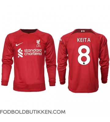 Liverpool Naby Keita #8 Hjemmebanetrøje 2022-23 Langærmet